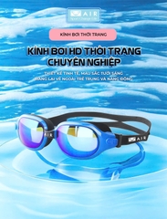 Kính bơi cho người cận thị AIR005 chống tia UV, chống nước 100%, chống sương mờ