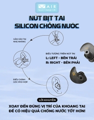 Bịt tai chống nước màu hồng
