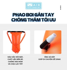 Phao bơi biển, open water có khoang chứa đồ lớn