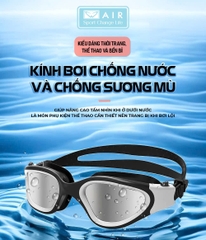 Kính Bơi Nam Nữ AIR800 không gây đau mắt, chống sương mờ, chống nước, chống tia UV