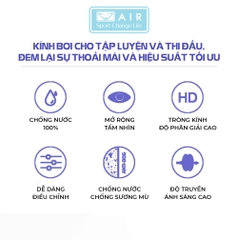 Kính Bơi Trẻ Em AIR1906 chống nước, chống sương mờ