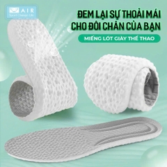 Lót giày thể thao khử mùi - kháng khuẩn- êm ái