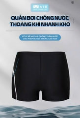 Quần bơi nam AIR 02 kháng CLO, chống tia UVA+ UVB, nhanh khô, thoáng khí