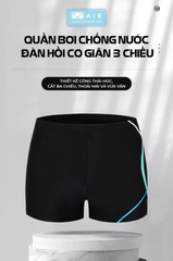 Quần bơi nam AIR 02 kháng CLO, chống tia UVA+ UVB, nhanh khô, thoáng khí