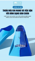 Chân vịt silicone cho bơi lội
