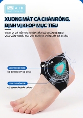 Bó gót AIR16 chống lật cổ chân, bong gân chân
