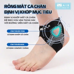 Bó gót AIR16 chống lật cổ chân, bong gân chân