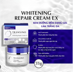 Kem Dưỡng Da ban đêm Transino Whitening Repair Cream EX 35g.