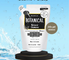 🍃Bộ Dầu Gội Và Dầu Xả BOTANICAL BIORICA Nhật Bản 400ml – Dịu Nhẹ Từ Thiên Nhiên. “Chăm sóc tóc mềm mượt mỗi ngày từ chiết xuất thực vật thuần khiết”