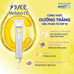 🍋 MELANO CC VITAMIN C ESSENCE 20ML – TINH CHẤT LÀM MỜ THÂM SẠM, SÁNG DA TỰ NHIÊN