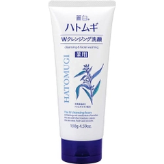 🌿 SỮA RỬA MẶT HATOMUGI CLEANSING & FACIAL WASHING 130G – DƯỠNG TRẮNG & LÀM SẠCH SÂU TỪ Ý DĨ