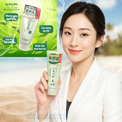 🌿 Sữa Rửa Mặt Trà Xanh 120g Shirochasou Rohto Nhật Bản. Làm sạch sâu – Dịu nhẹ – Cho làn da thanh khiết mỗi ngày