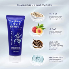 🌿 SỮA RỬA MẶT HATOMUGI CLEANSING & FACIAL WASHING 130G – DƯỠNG TRẮNG & LÀM SẠCH SÂU TỪ Ý DĨ