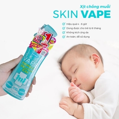 🍊 SKIN VAPE CHỐNG MUỖI HƯƠNG CAM QUÝT 200ML – VỪA CHỐNG MUỖI VỪA DƯỠNG ẨM, AN TOÀN CHO CẢ NHÀ