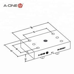Gá điện cực nhôm A-ONE 3A-500127 | Aluminum electrode holder