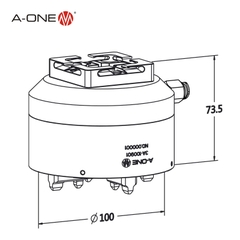 Đầu thay thế chuẩn R sang EROWA 3A-300059