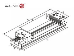 Ê-tô tiêu chuẩn A-ONE dòng 3A.1
