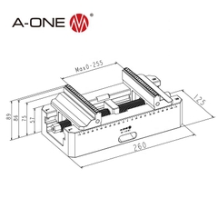 Ê tô tự định tâm A-ONE 3A-110187