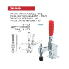 Cam kẹp GH-101D | GH-101D-SS Vertical Toggle clamp