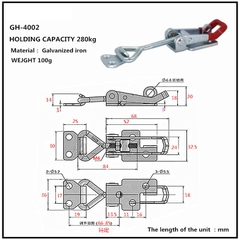 Cam kẹp GH-4002 Latch Toggle clamp