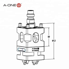 Đầu kẹp nối dài 50V A-one 3A-300048 | 50V Extension chuck