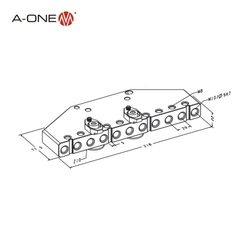 Pallet gá kẹp dạng Beam PalletSet W A-one 3A-200042