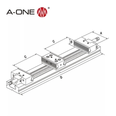 Ê-tô mở đôi linh hoạt A-ONE 3A.30