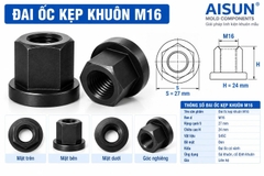 Đai Ốc Kẹp Khuôn M16