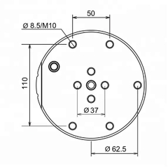 Pallet Kit Ø148G – 3A-110084 | Tấm gá EDM Ø148 tiêu chuẩn cho gia công chính xác