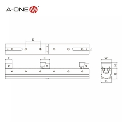 Ê-tô phẳng mở rộng đa trạm A-ONE 3A-110301 / 3A-110302