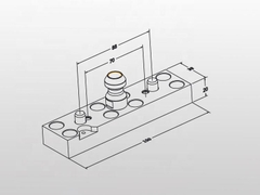 Thanh liên kết ngàm kẹp A-one 3A-400075 |Gripper Link