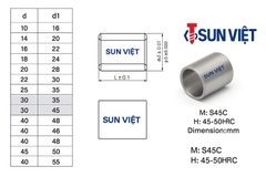 Bạc dẫn hướng trơn 30*20-30