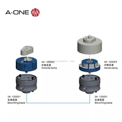 Đồ gá kẹp biên dạng ngoài D65 A-ONE |Outside Shape Clamping Fixture