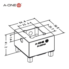 Gá điện cực thép A-ONE 3A-520104 (Bộ 12 cái) | Steel holder