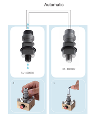 Chốt kẹp EDM tự động có lỗ xả 3A-400038 – Chucking Spigot F/A Ø72