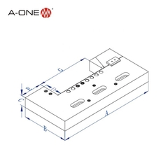Kẹp đi bộ cực lớn EDM A-one 3A-210007