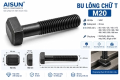 Bu Lông Chữ T M20