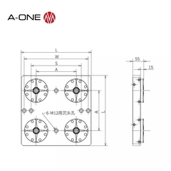 Đầu gá định vị nhanh A-ONE 3A-110107 / 3A-110108