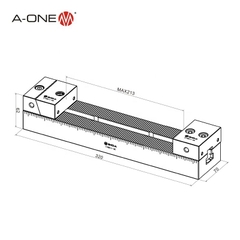 Khối kẹp (Clamp Block F) A-ONE 3A-110013