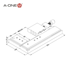 Kẹp đi bộ cắt dây EDM A-one 3A-210003