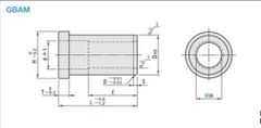 Bạc Vai Dẫn Hướng GBAM30-42X110