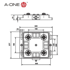 Đầu kẹp chuẩn tự động R A-one 3A-110096
