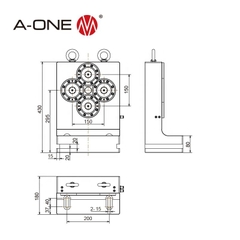 Khối vuông định vị nhanh Zero-Point A-ONE 3A-10000154