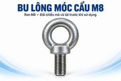 Bu lông móc cẩu M8