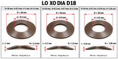 Lò xo đĩa D18