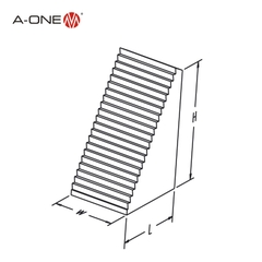 Khối vuông thép không gỉ M A-one 3A-200037 / 200038 / 200039