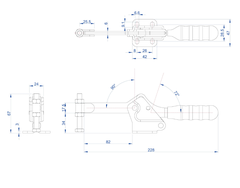 Cam kẹp GH-22502-A