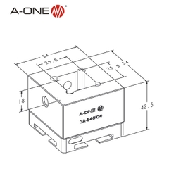 Prisround 3A-540104 (Steel holder 3A-530104)