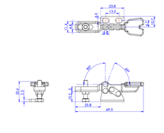 Cam kẹp GH-22035