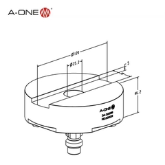 Pallet căn chỉnh A-one 3A-300019 | EDM Alignment pallet